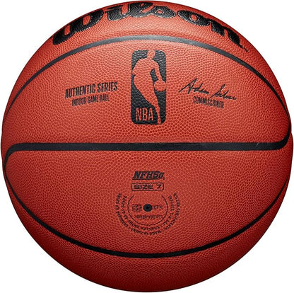 WILSON NBA Authentic Indoor Competition Basketballs - Size 6 and Size 7