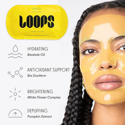 LOOPS Glow Gang Mask Set ??Weekly Reset for Rejuvenation, Double Take for Glowing Skin, Sunrise