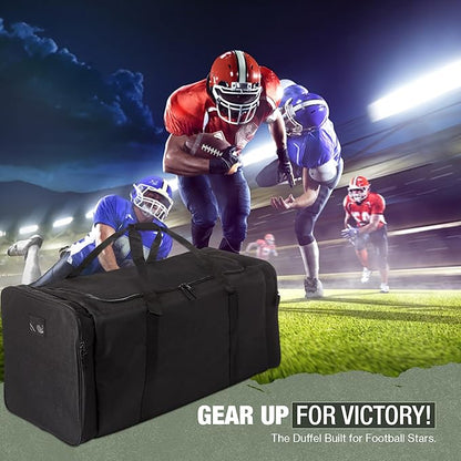 Jetstream Heavy Duty Multi Pocket Durable Sports Gym Equipment Travel Duffel Bag