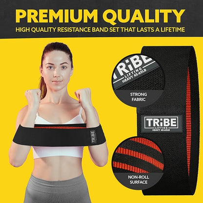Fabric Resistance Bands for Legs - Workout Bands Resistance Bands for Men and Women - Booty Bands