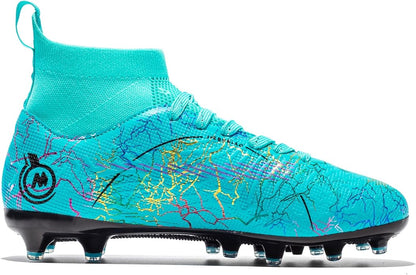 Boy Soccer Cleats Big Kids Soccer Shoes Professional Soccer Cleats Shoes,Unisex Soccer Sneakers for