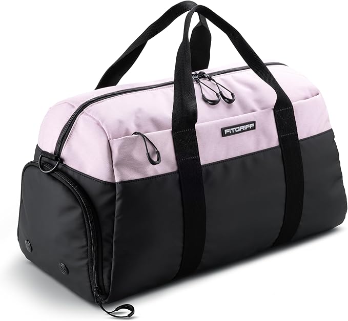 Fitgriff® Gym Bag V2 for Men and Women with Shoe & Wet Compartment - Duffle Bag for Travel, Sports