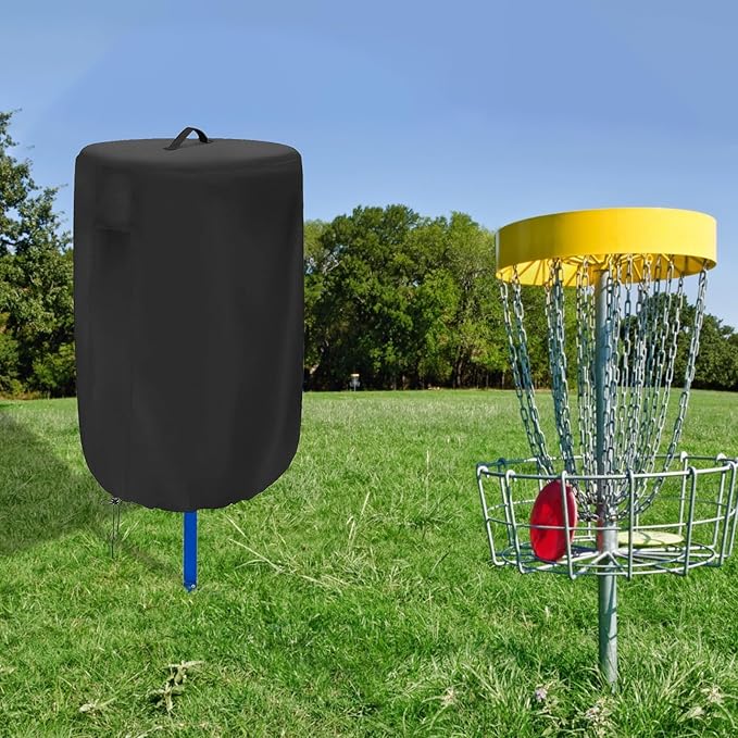 Disc Golf Basket Cover Outdoor Waterproof Chain Universal Flying Disc Golf Practice Basket Covers