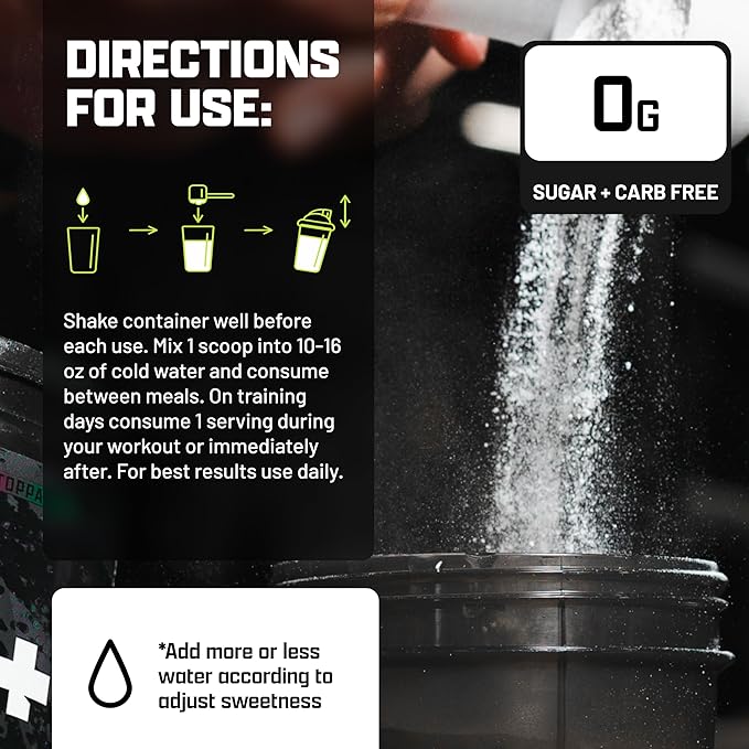 Nutrex Research EAA Hydration | EAAs + BCAA Powder | Muscle Recovery, Strength, Muscle Building