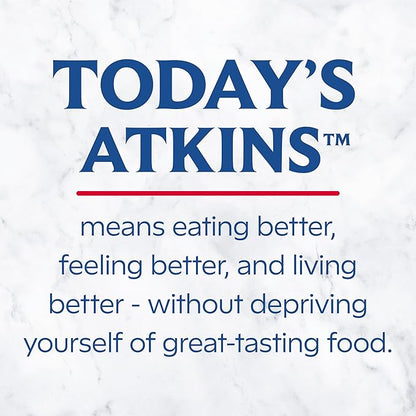 Atkins Strong High Protein Shake, Chocolate Peanut Butter Flavor, 30g Protein, Low Carb and Low
