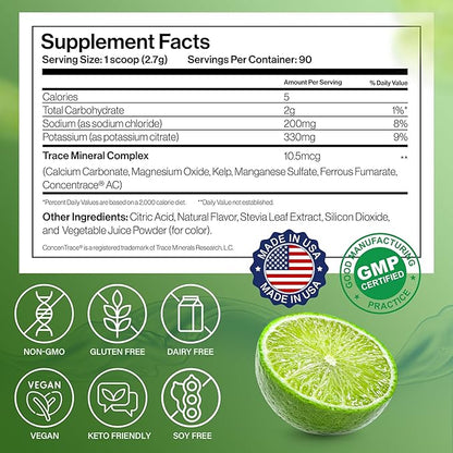 Dr. Price’s Electrolyte Mix | Sugar-Free Hydration Powder with 72+ Trace Minerals | No Sugar