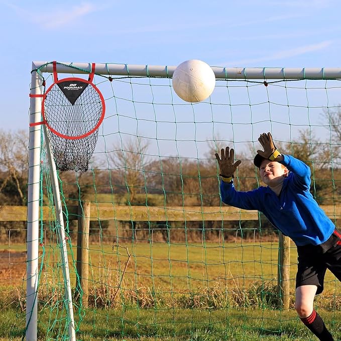 PodiuMax Top Bins Soccer Target Goal, Easy to Attach and Detach to The Goal, Set of 2, for Shooting