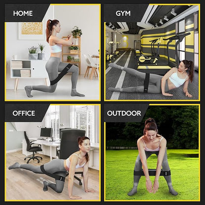 Fabric Resistance Bands for Legs - Workout Bands Resistance Bands for Men and Women - Booty Bands