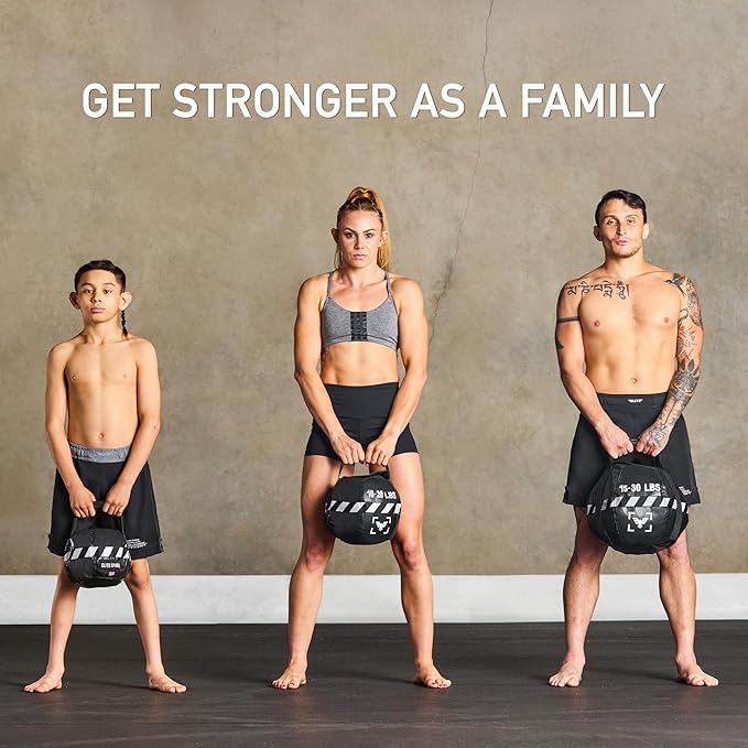 Kettlebell Sandbag - Heavy Duty Sand Weights Bag for Cross Training, Strength Training, Workout