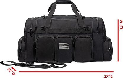 K-Cliffs Heavy Duty Tactical Range Duffel Quality Gear Travel Sports Gym Equipment Bag Military