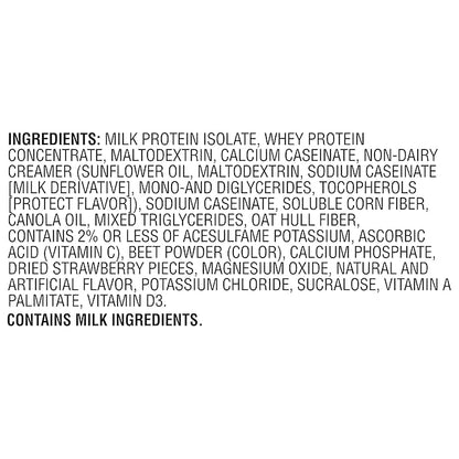 Muscle Milk Genuine Protein Powder, Strawberries ?˜N Crème, 1.93 Pounds, 13 Servings, 32g Protein