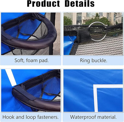 Trampoline Basketball Hoop, with Pump and 4 Mini Balls, Easy to Install, Universal Trampoline