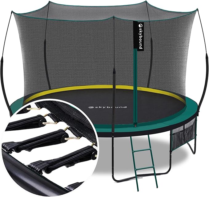 SkyBound 14 FT 12 FT 10FT 8FT 6FT Springless Trampoline for Kids and Adults - Recreational