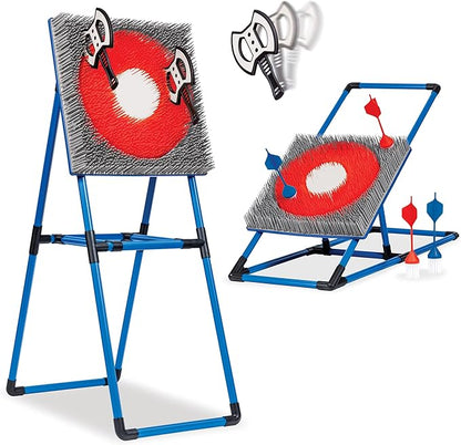 Eastpoint Axe Throw & Lawn Dart Target Sets - Bristle Axe Throwing Target & 2-in-1 Combo Backyard