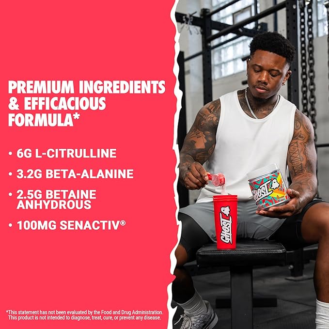 GHOST Legend Pre-Workout Powder, Orange Cream - 30 Servings ??Pre-Workout for Men & Women with