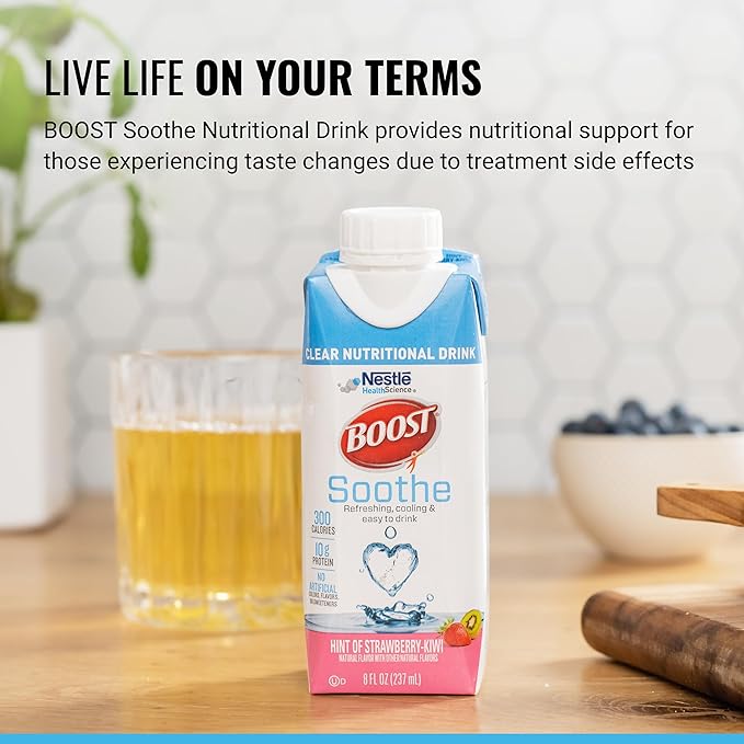 BOOST Soothe Clear Nutritional Drink ??Cooling sensation - 300 Calories - 10 g Protein from Whey