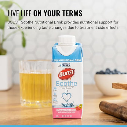 BOOST Soothe Clear Nutritional Drink ??Cooling sensation - 300 Calories - 10 g Protein from Whey