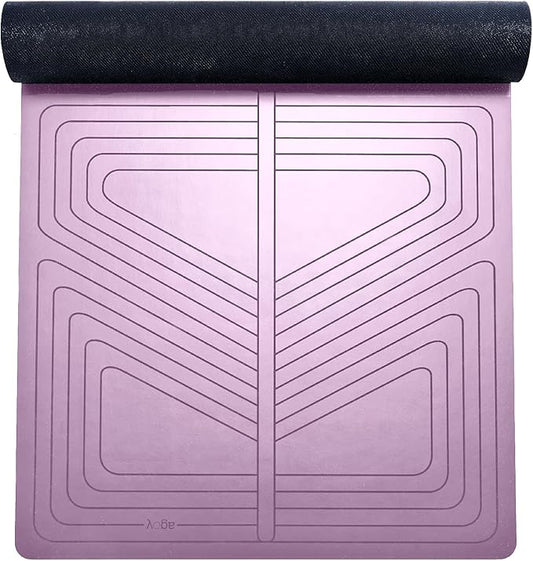 agoy Pro+ Warrior - Premium Non-Slip Yoga Mat – Eco-Conscious Design - PU Mat With Wet/Dry Grip+