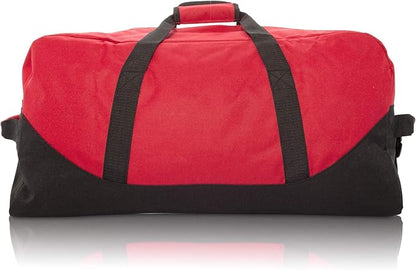 DALIX 25" Big Adventure Large Gym Sports Duffle Bag (Black Grey Navy Blue Red Camo)