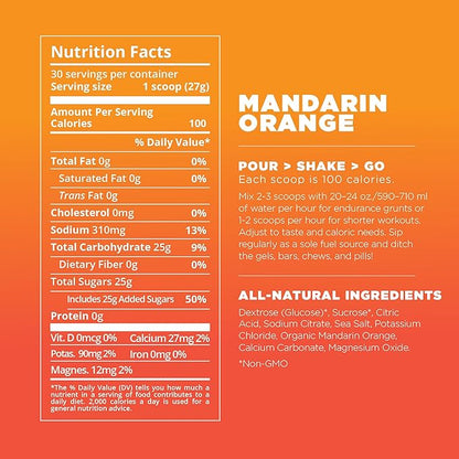 Tailwind Nutrition Endurance Fuel, Carbohydrate & Electrolyte Sports Drink Mix Powder, Gluten-Free