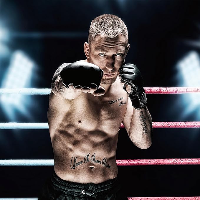 2 Pairs Boxing Gloves Kickboxing Gloves for Men Women Beginner Professional Shockproof Leather