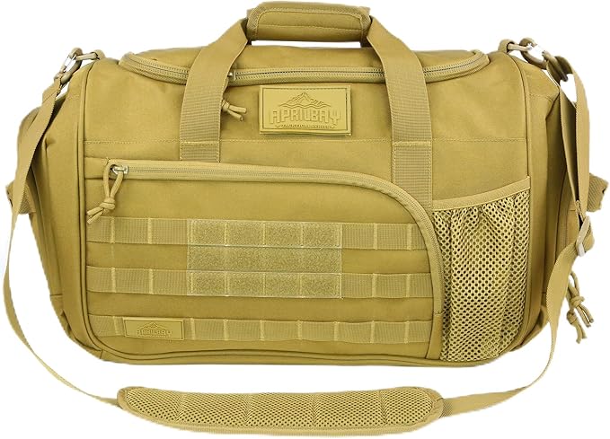 APRlLBAY Gym Bag Large Size 43L Training Bag Traveling With Luggage Strap Equipment Bag Tactical