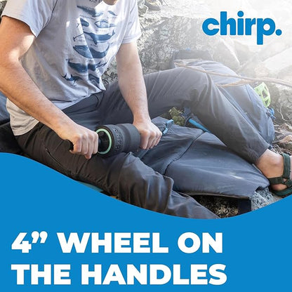 Chirp Focus Muscle Roller Handle, Muscle Roller Handle for Deeper Massage, Deep Tissue Rolling