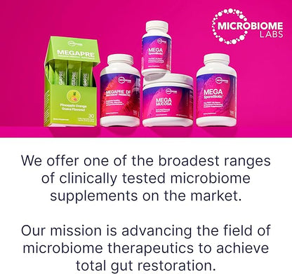 Microbiome Labs MegaMucosa - Amino Acids Supplement with Dairy-Free Immunoglobulins - Gut Health +