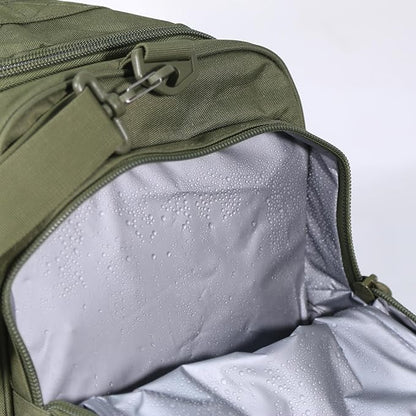 Duffel Bag – Heavy Duty Tactical Gym Bag for Men, Splashwater-Proof Weekender Travel Bag for