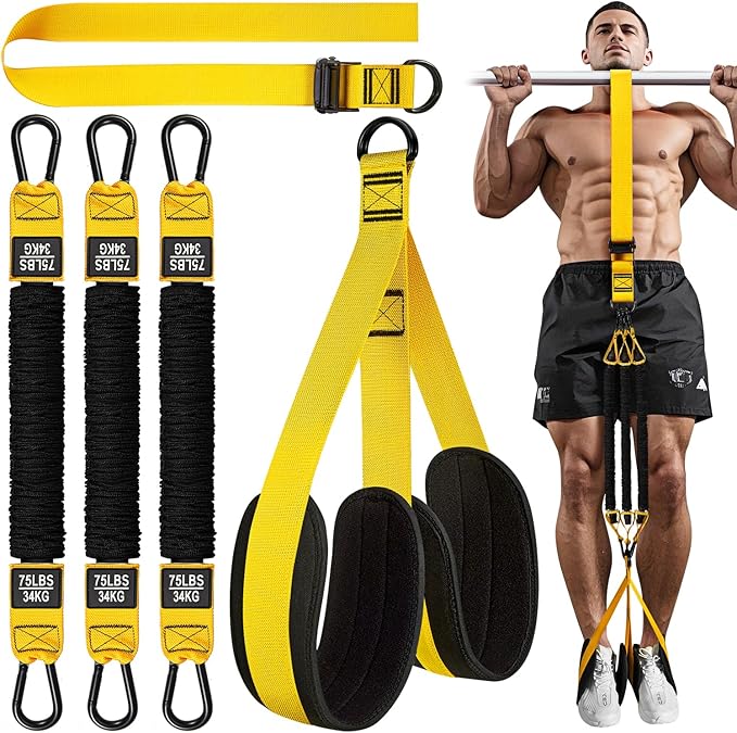 HPYGN Pull Up Assistance Bands, Heavy Duty Resistance Band for Pull Up Bar, Adjustable Weight/Size