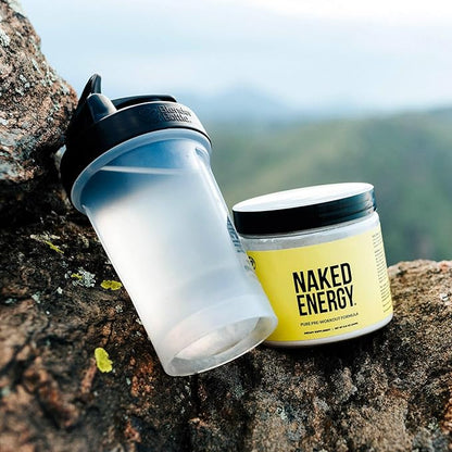 NAKED Energy - Pure Pre Workout Powder for Men and Women, Vegan, Unflavored, Healthy Pre Workout