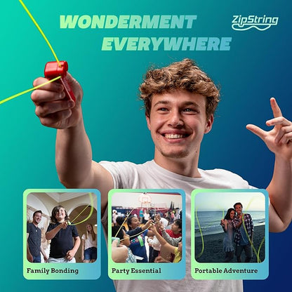 Original - As Seen on Shark Tank - Classic Rope Launcher Toy, Perfect for Kids & Adults - Fly a