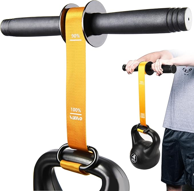 VAIIO Forearm Strengthener and Wrist Roller with Quick Locking Mechanism - Durable PVC Anti-Slip