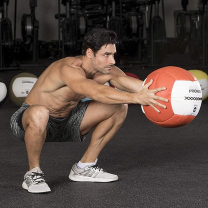 Champion Sports RPX16 Rhino Promax Slam Balls, 16 lb, Soft Shell with Non-Slip Grip, Medicine Wall