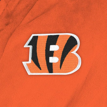 NFL Adult Unisex Silk Touch Bathrobe, Officially Licensed Loungewear, Soft Plush Polyester
