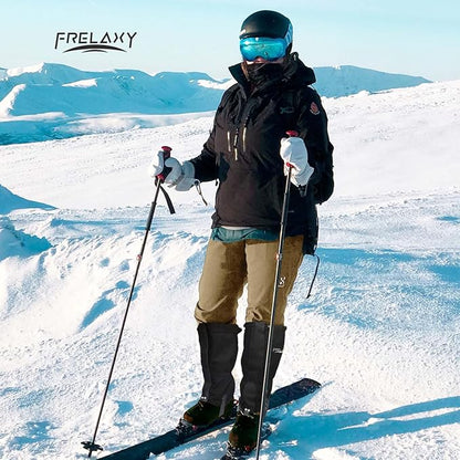 Frelaxy Leg Gaiters Ultra HIGH-Performance Hunting Gaiters, 100% Waterproof Hiking Gaiters with