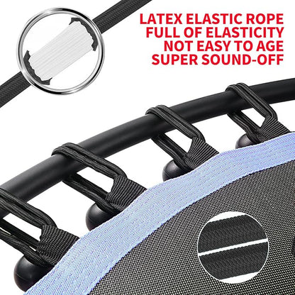 Newan 40"-48" Silent Mini Trampoline Fitness Trampoline Bungee Rebounder Jumping Cardio Trainer