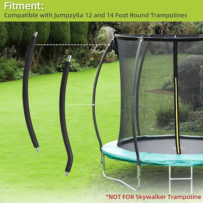 Trampoline Poles Replacement for Skywalker Or Jumpzylla,Galvanized Trampoline Enclosure Pole for