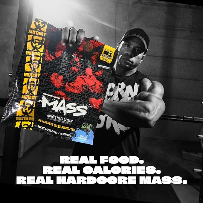 Mutant Mass | Weight Mass Gainer Protein Powder - high Calorie Protein Powder for Muscular Mass
