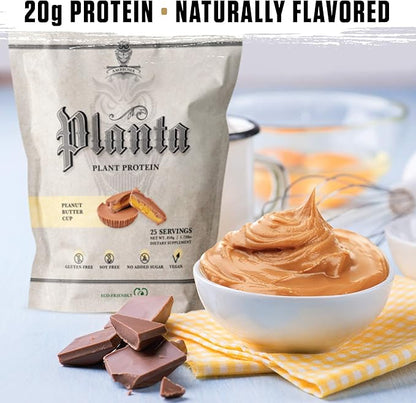 Ambrosia Planta - Premium Plant-Based Protein | Vegan & Keto Friendly | Gourmet Flavors with No