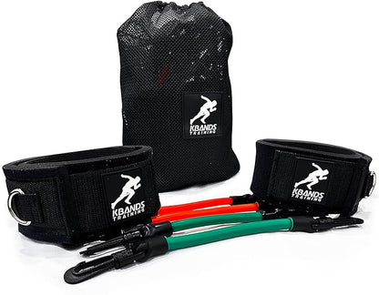 Kbands | Speed and Strength Leg Resistance Bands | Includes Speed 101 and Agility FX Digital