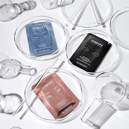 111SKIN Black Diamond Eye Mask, Hydrating Under Eye Patches for Dark Circles with Retinol