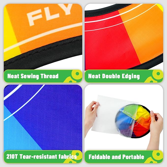 Donfly Flying Disc ，3 Pack Flying Ring, Pool Toys,Beach Games,Backyard Games,Outdoor Games,Outdoor