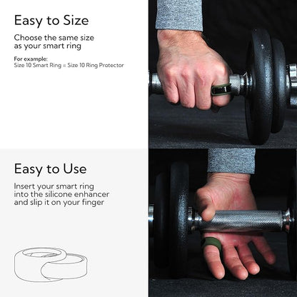 Rinfit Smart Ring Protector - Silicone Ring Enhancer for Active Lifestyle and Gym - StyleFit U.S.