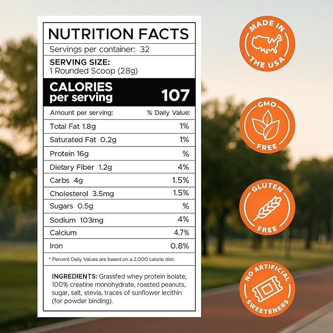 B.rad Superfuel - Grass Fed Whey Protein Isolate Boosted with Creatine | Farm-Fresh