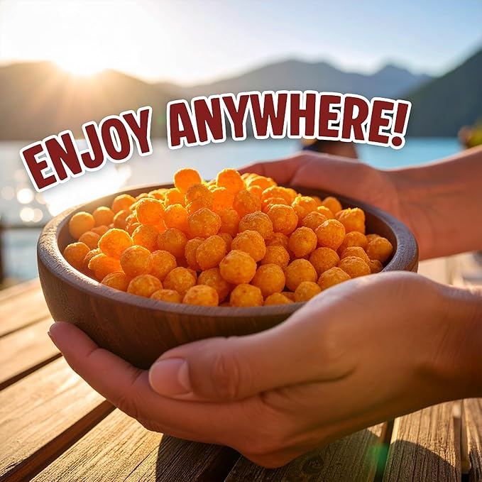 Twin Peaks Protein Puffs - (Mesquite Barbecue), Keto Friendly, Low Carb Snack (300g, 21g Protein