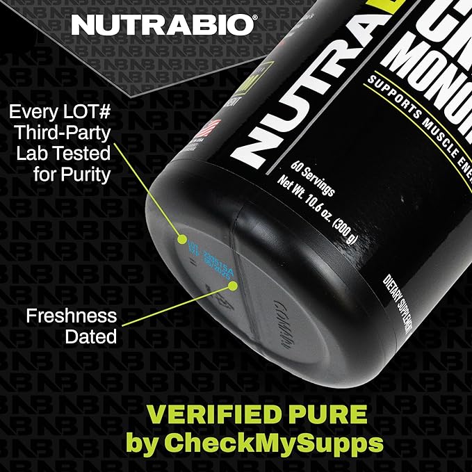 NutraBio Casein Protein Powder, Micellar Casien Powder, 25g Slow Digesting Protein, Helps Keep You