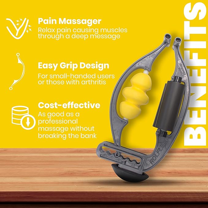 Rolflex Arm & Leg Massager Roller ??Muscle Roller to Address Golfer?™s Elbow, Tennis Elbow, Carpal