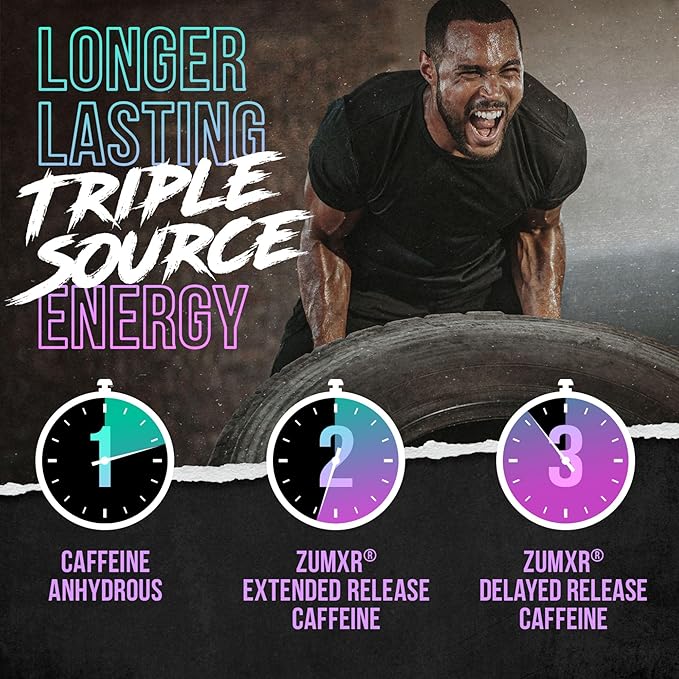 ALPHA LION Superhuman Extreme High Stim Pre Workout Powder, Beta Alanine, L-Taurine & 356mg