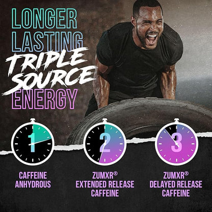 ALPHA LION Superhuman Extreme High Stim Pre Workout Powder, Beta Alanine, L-Taurine & 356mg